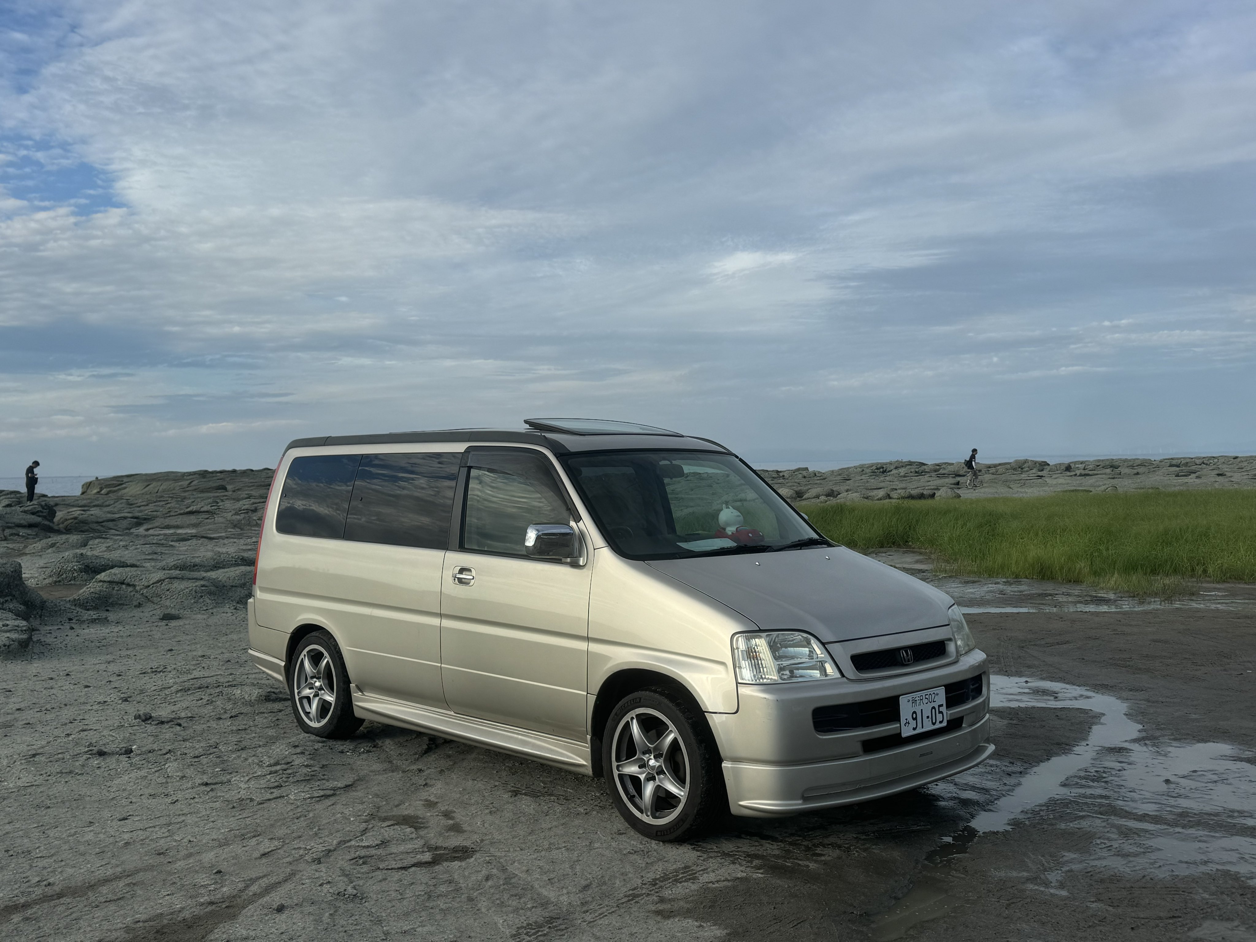 晴天の島 Summer solo camping trip to Anabuki River, Tokushima