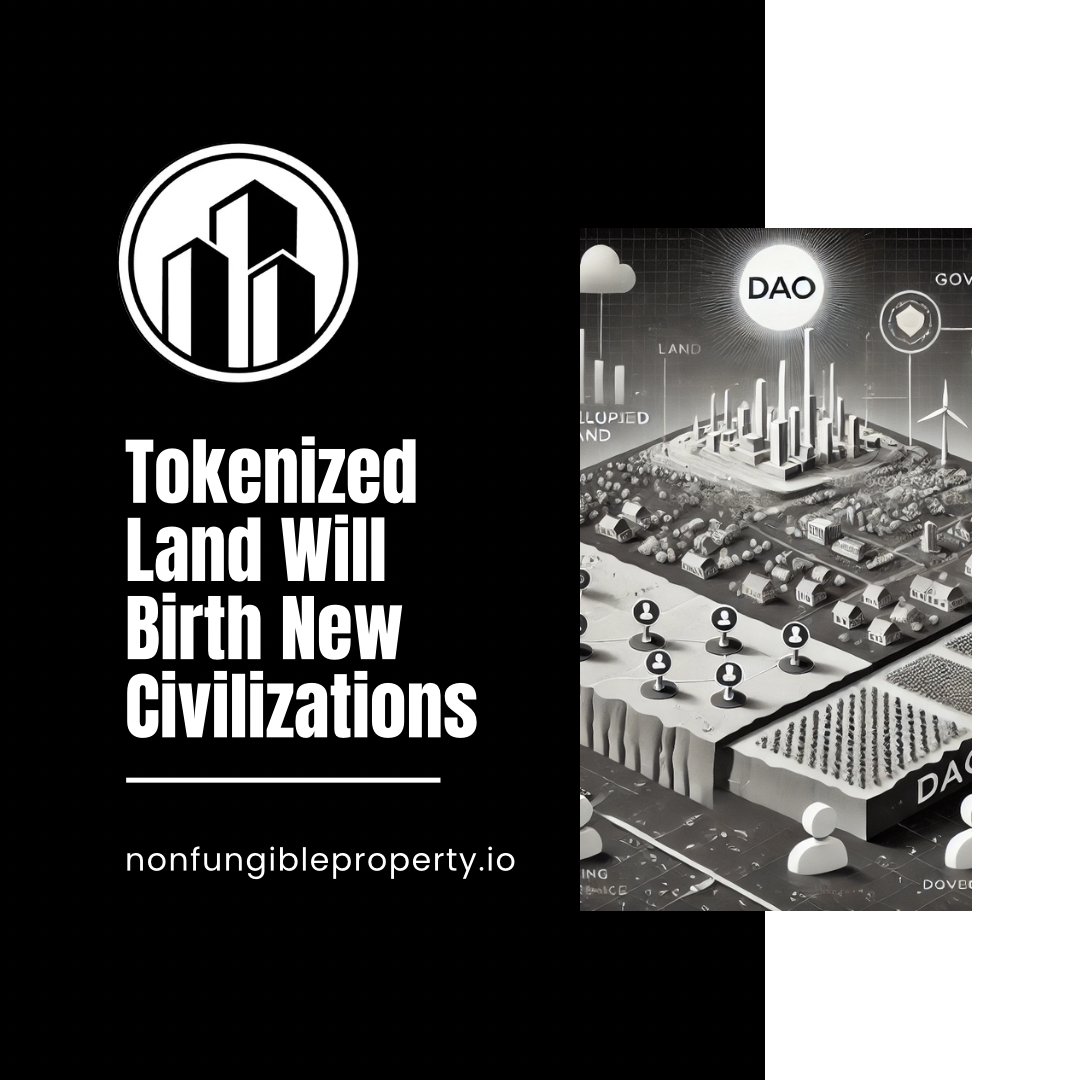 nfp_eth's tweet photo. Every utopia starts with a deed.
In 2025, that deed is a token.
#NetworkStates #GenesisLand https://t.co/4f5VTjtZLo