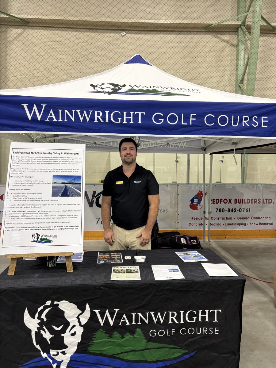 Big thank you to everyone who stopped by the Town of Wainwright Community Awareness Night! 

What a turnout! Tons of excitement around our upcoming Virtual Golf and Cross Country Skiing seasons.