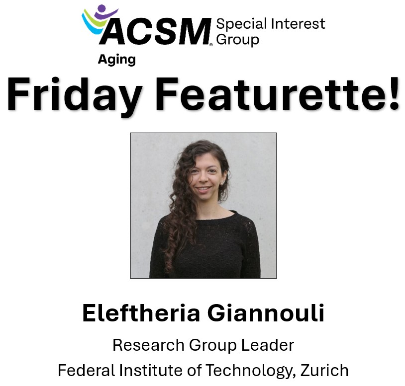 ACSM - Aging Interest Group tweet media