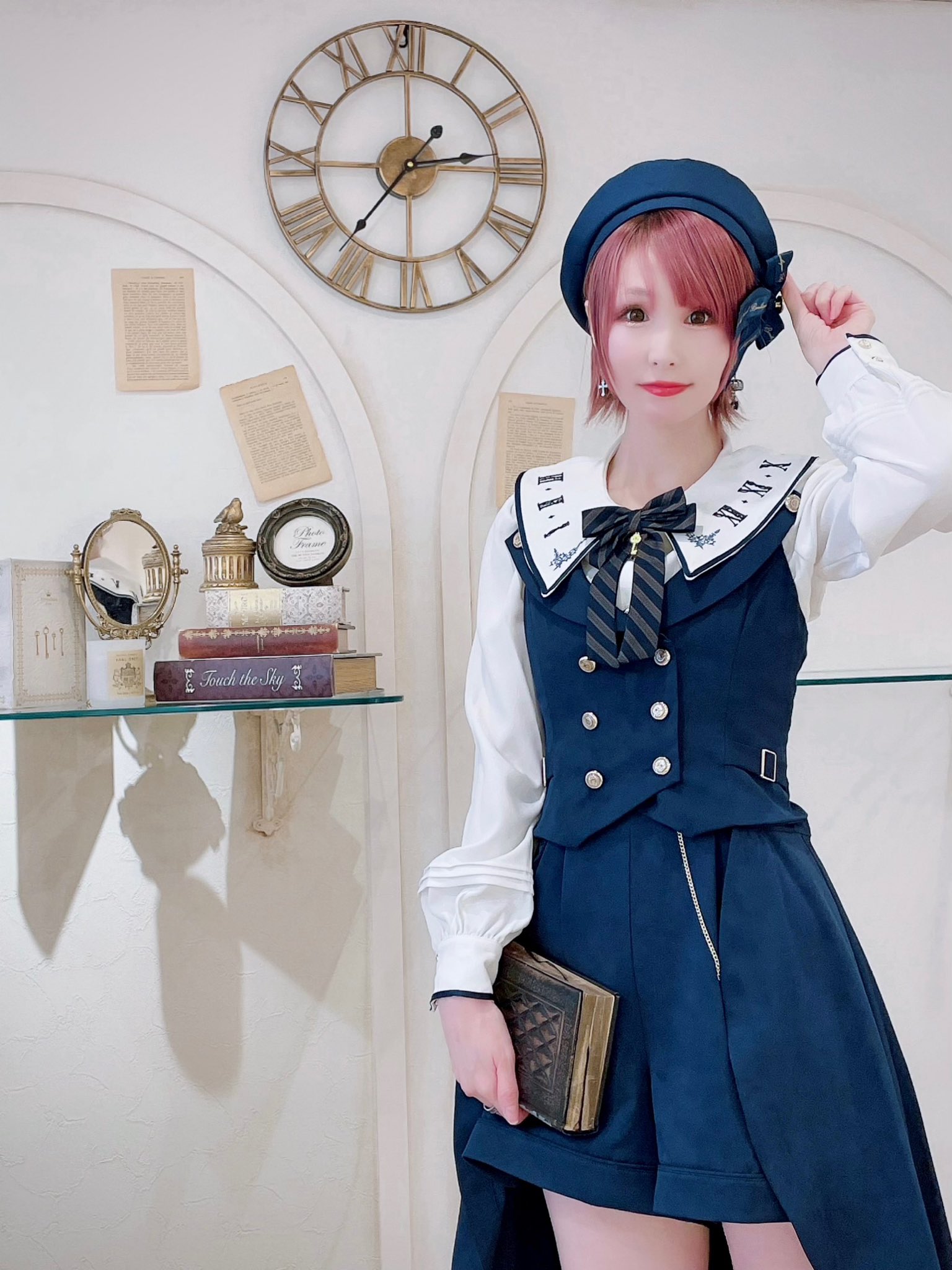 【まめ さま】* antique bell ❀ *  アンティーク 赤いベル まめ さま】* antique bell ❀ * アンティーク 赤いベル まめ