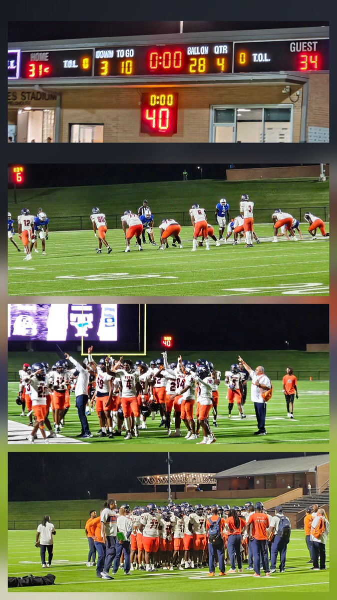 #BroncoNation with the comeback victory and the first victory as head coach for <a href="/Ichabod_CMac6/">Colonious McNeal, M.A.</a> ! The definition of grit was shown tonight! 💯💪🏾💙🧡 #LeadThePAC #FBISDLevelUP #ThisIsPersonal #BuiltForThis  #BroncoTough #LetsRide #DifferentBreed #ClassAndCharacter