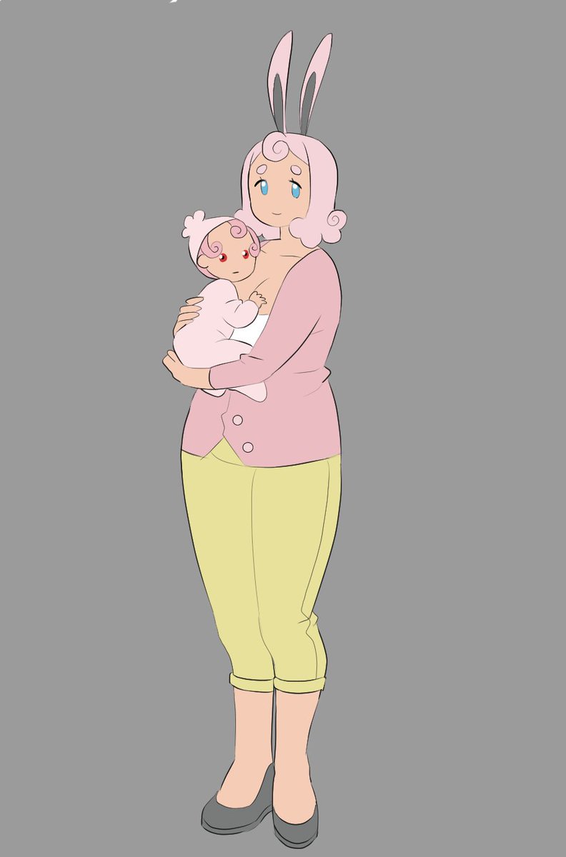 Mama Wiggly and baby Igglybuff