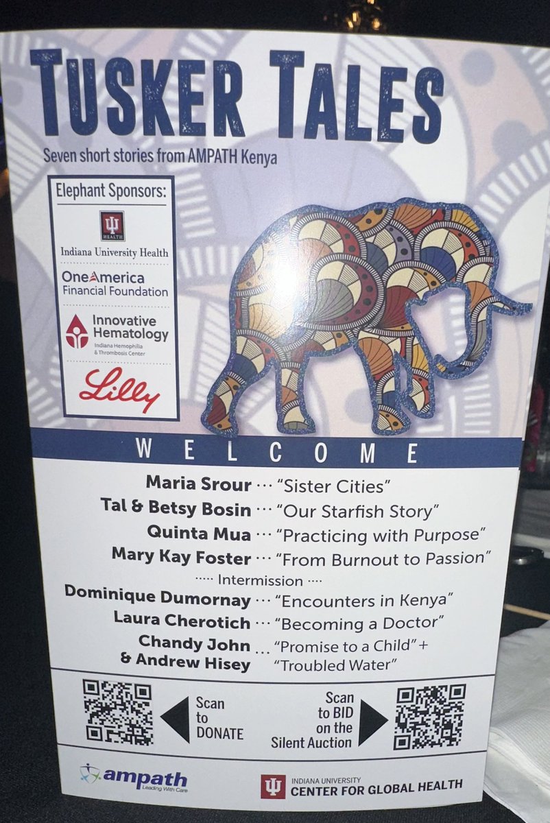 phylisjerono's tweet photo. What an unforgettable and inspiring evening at Tusker Tales in Indianapolis! . We were treated to heartfelt stories, authentic fellowship, and a vibrant celebration of culture—a powerful reminder of how AMPATH’s programs and people are transforming lives across Kenya and here! https://t.co/N49I2UPTH8