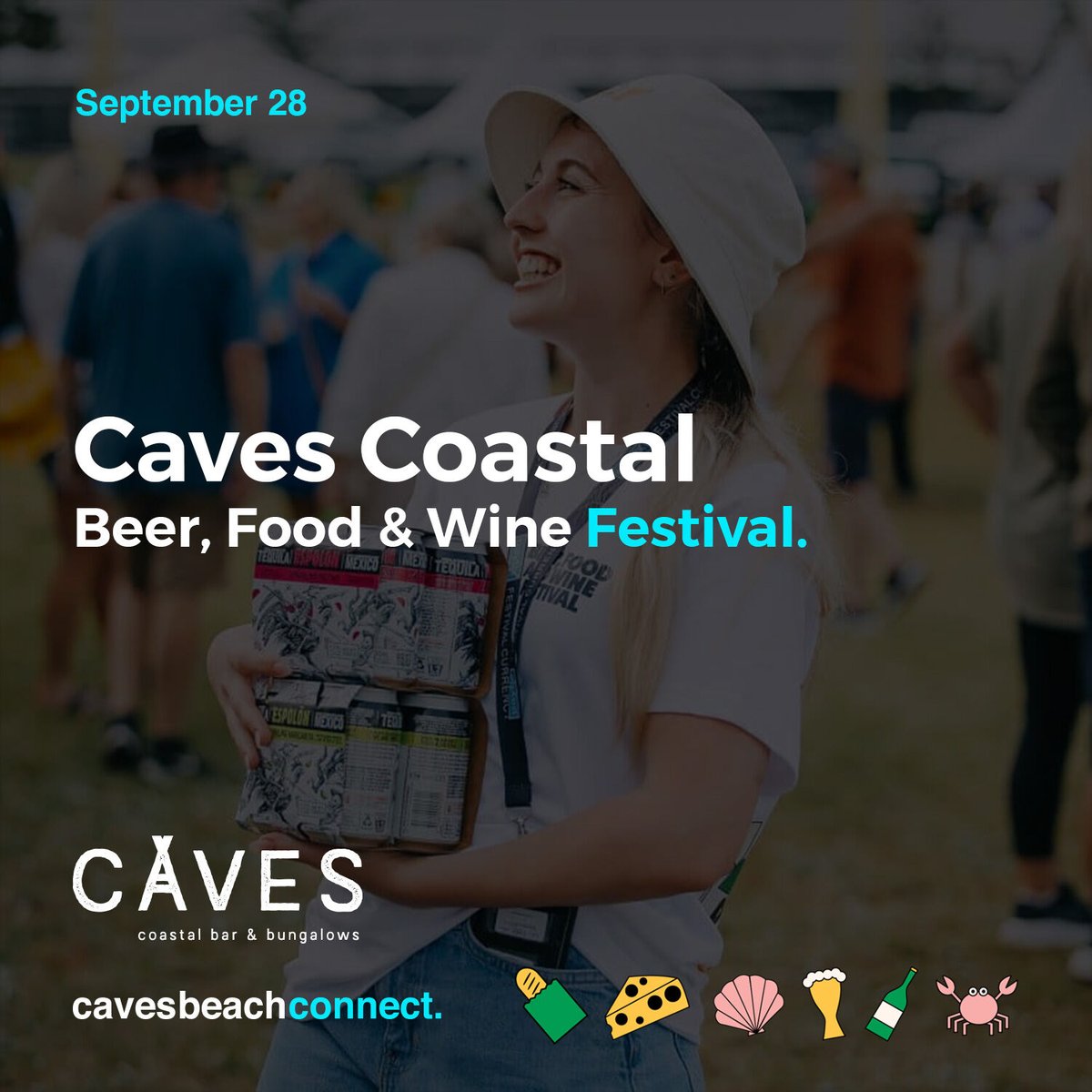The countdown is on!

Caves Beach’s favourite foodie festival returns Sunday 28 Sept.

Good vibes, great tastes, right by the sea.

cavescoastal.com.au/beer-food-wine…

#EatDrinkEnjoy #CavesCoastal #LakeMacEvents