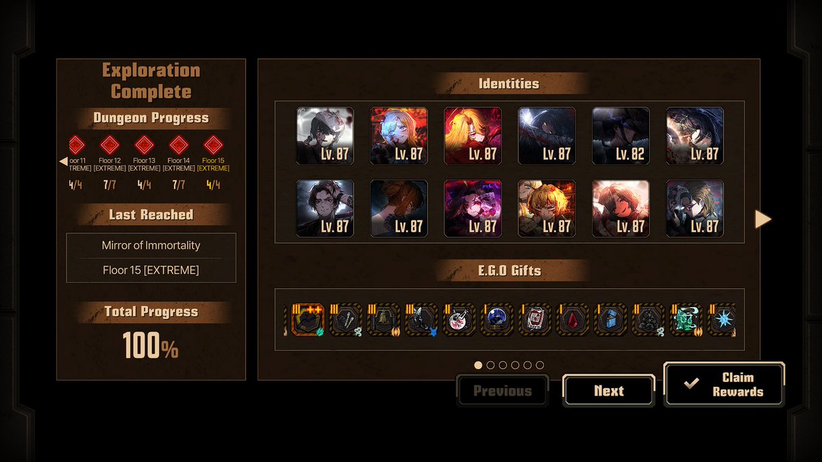 15層過了, 要昏迷了www