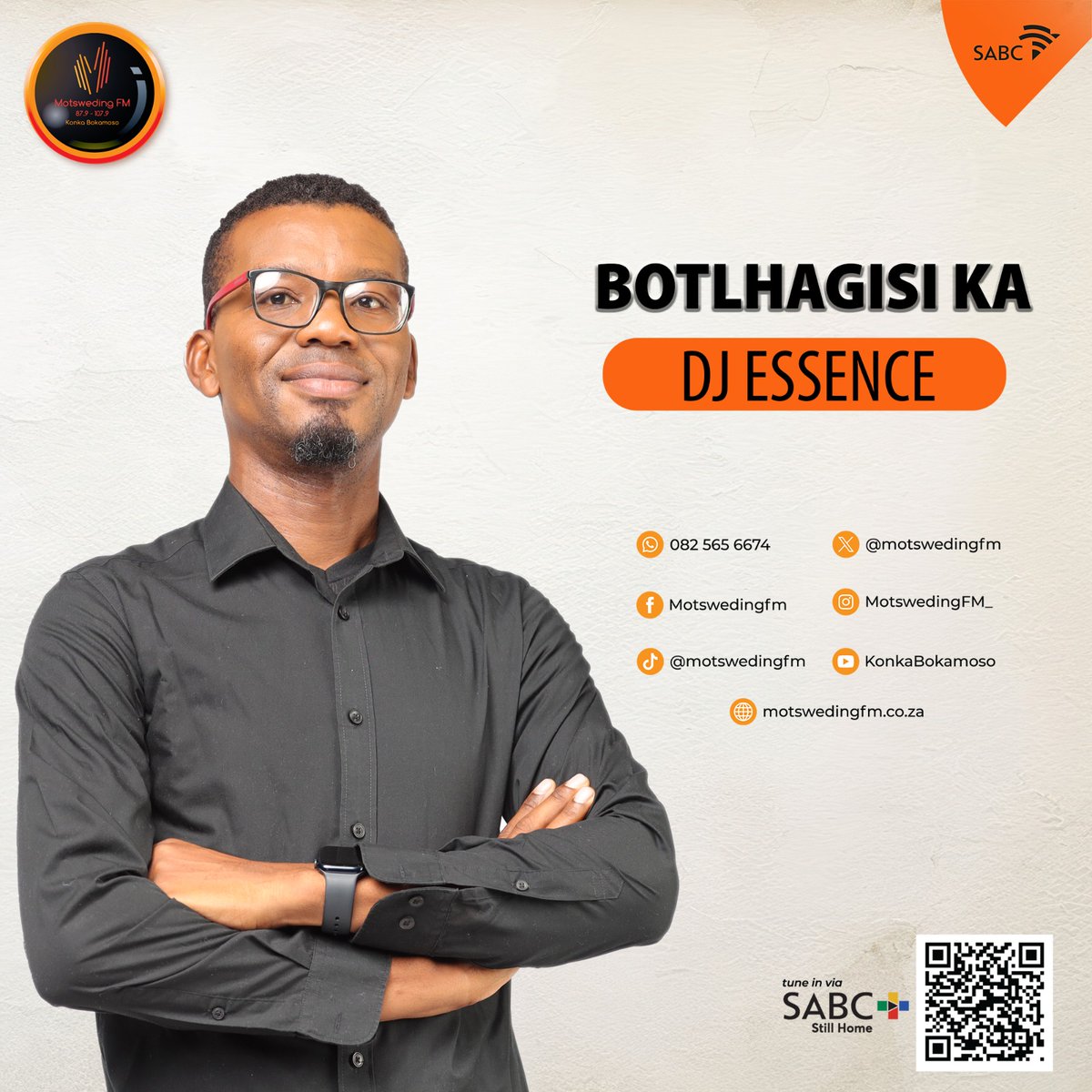 motswedingfm's tweet photo. #Thagamoso le @DMOS_SA, @Selloane_Sebalo, @Oatile90 botlhagisi ka @djessence_k
 
☎️: 082 565 6674

🖥️: https://t.co/bpXxNNGEmG

SABC +: https://t.co/m3YZ9Vske3

#MotswedingFM https://t.co/Ay7ZcprcFF