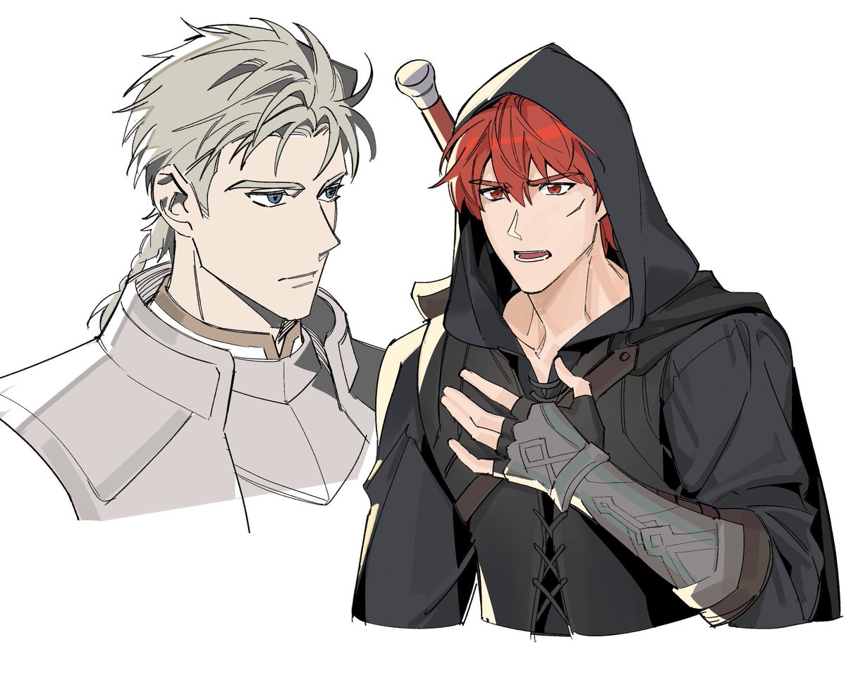 어제그린거 모아보니까 땀내난다