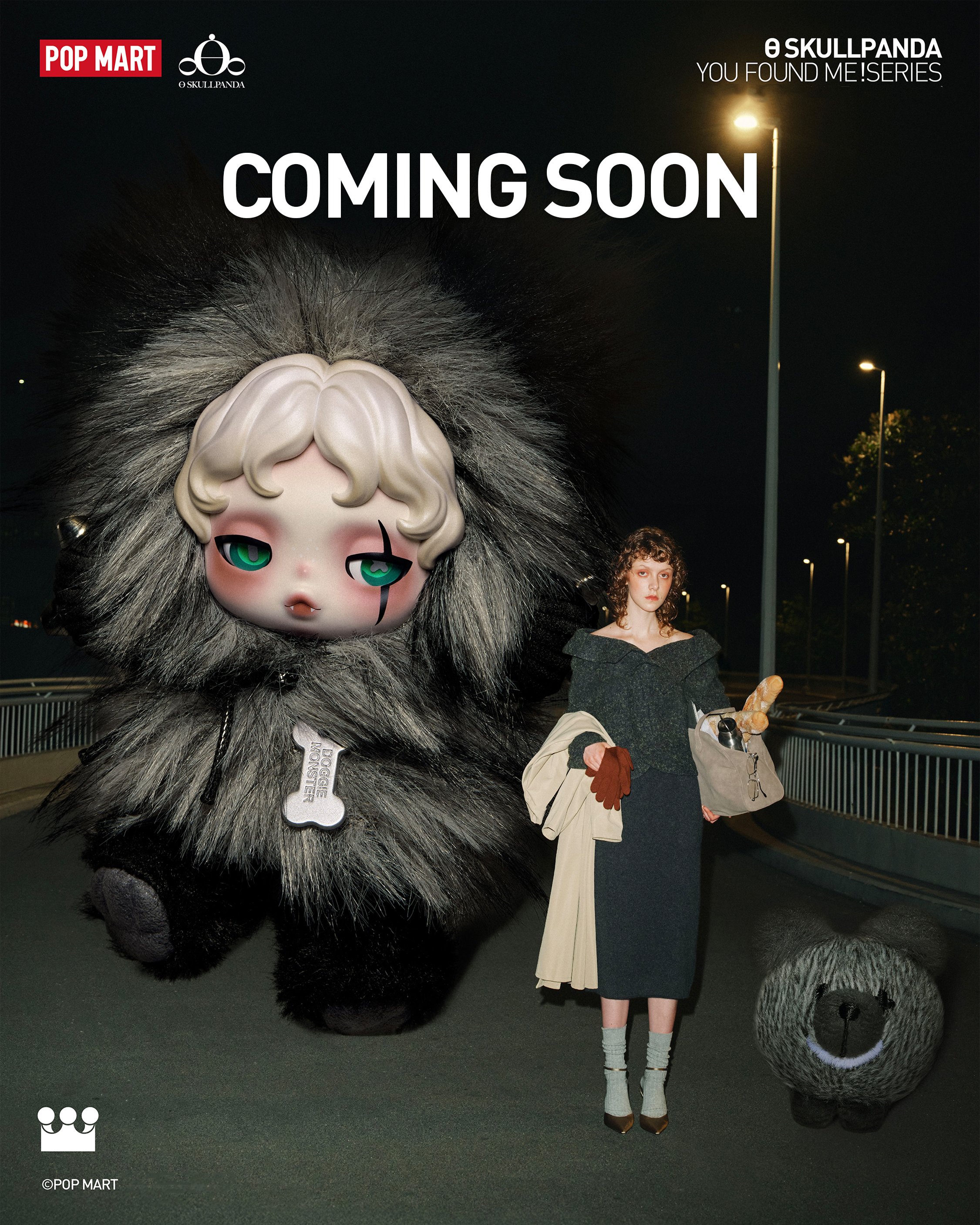 plush ゲーム・おもちゃ・グッズ SKULLPANDA You Found Me! POPMART