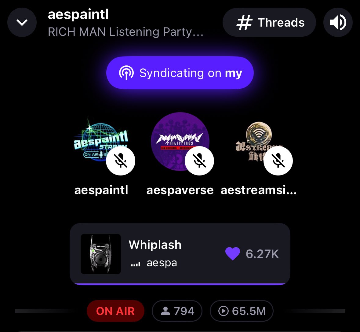 𝙍𝙄𝘾𝙃 𝙈𝘼𝙉 𝙚𝙧𝙖 𝙞𝙨 𝙝𝙚𝙧𝙚! 𝙅𝙤𝙞𝙣 𝙪𝙨 𝙩𝙤 𝙘𝙚𝙡𝙚𝙗𝙧𝙖𝙩𝙚 🎉💥

Click to join below:
stationhead.com/aespaintl
stationhead.com/c/my

#aespa #aeintlSH #에스파 #aespaRichMan 
<a href="/aespa_official/">aespa</a>