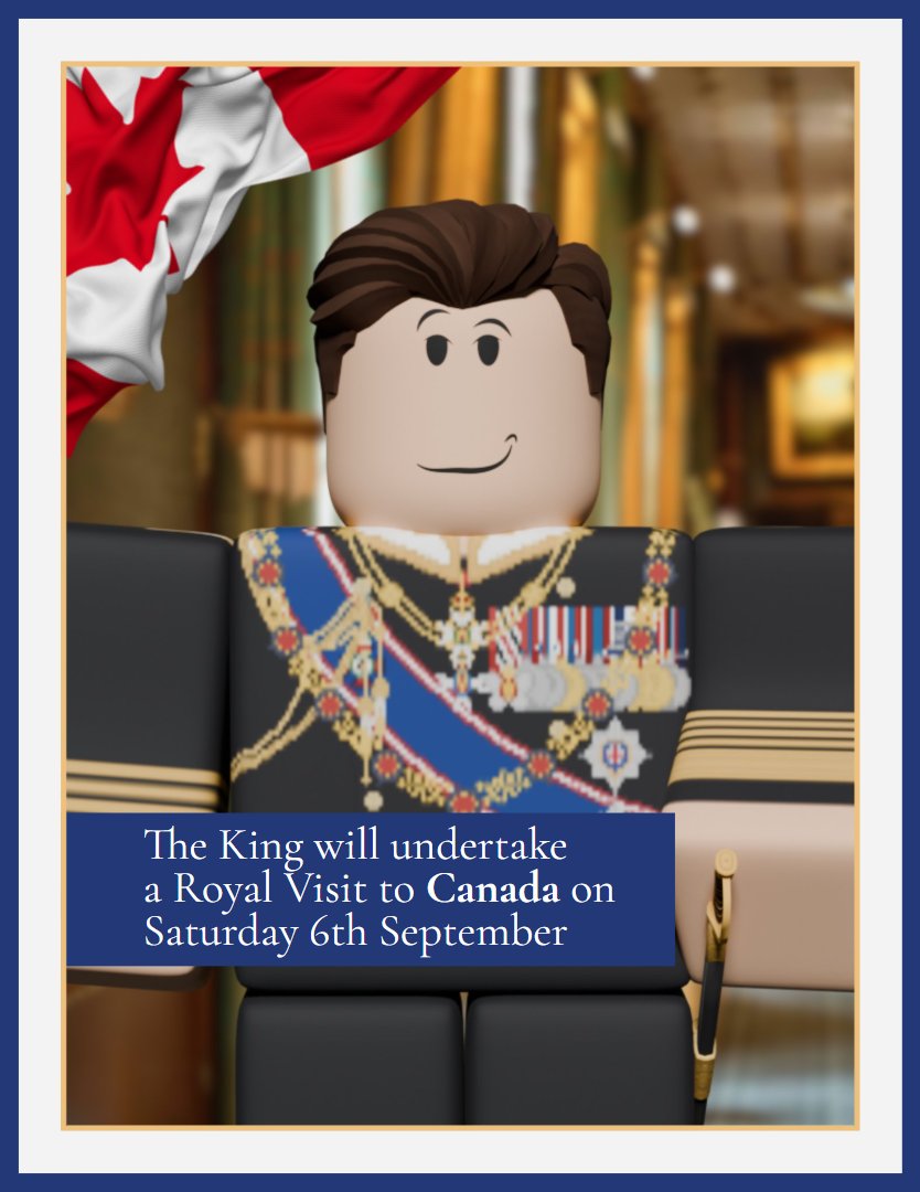 🇨🇦 | Tomorrow, His Majesty King Henry II will be visiting Canada to deliver the Throne Speech which will formally open Canadian Parliament.