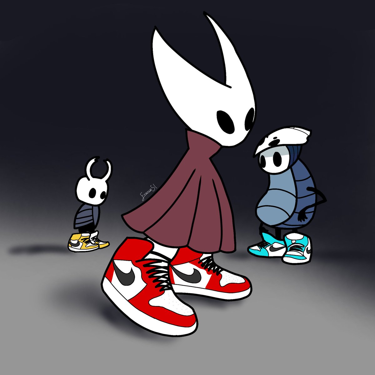 Idk what the hell I just drew, I was bored at work
#hollowknight #hollowkinghtsilksong #HollowknightHornet