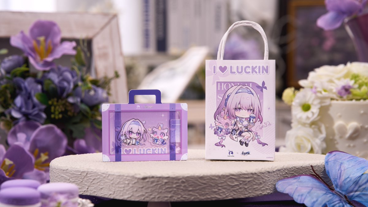 NEW PHAINON & CASTORICE OFFICIAL MERCH! -From HSR x Luckin Coffee