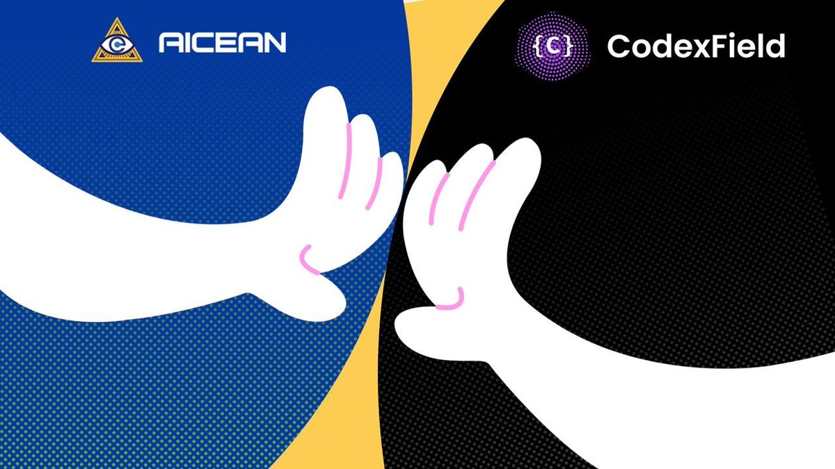 Aicean_ai's tweet image. 🚀 Thrilled to partner with @CodexField! Aicean’s AI creator platform joins CodexField’s decentralized storage &amp;amp; sharing on #BNBGreenfield, letting creators tokenize &amp;amp; monetize AI videos &amp;amp; MVs with Web3 ownership!
🌟 Stay tuned! 
#Aicean #CodexField #AI #Web3