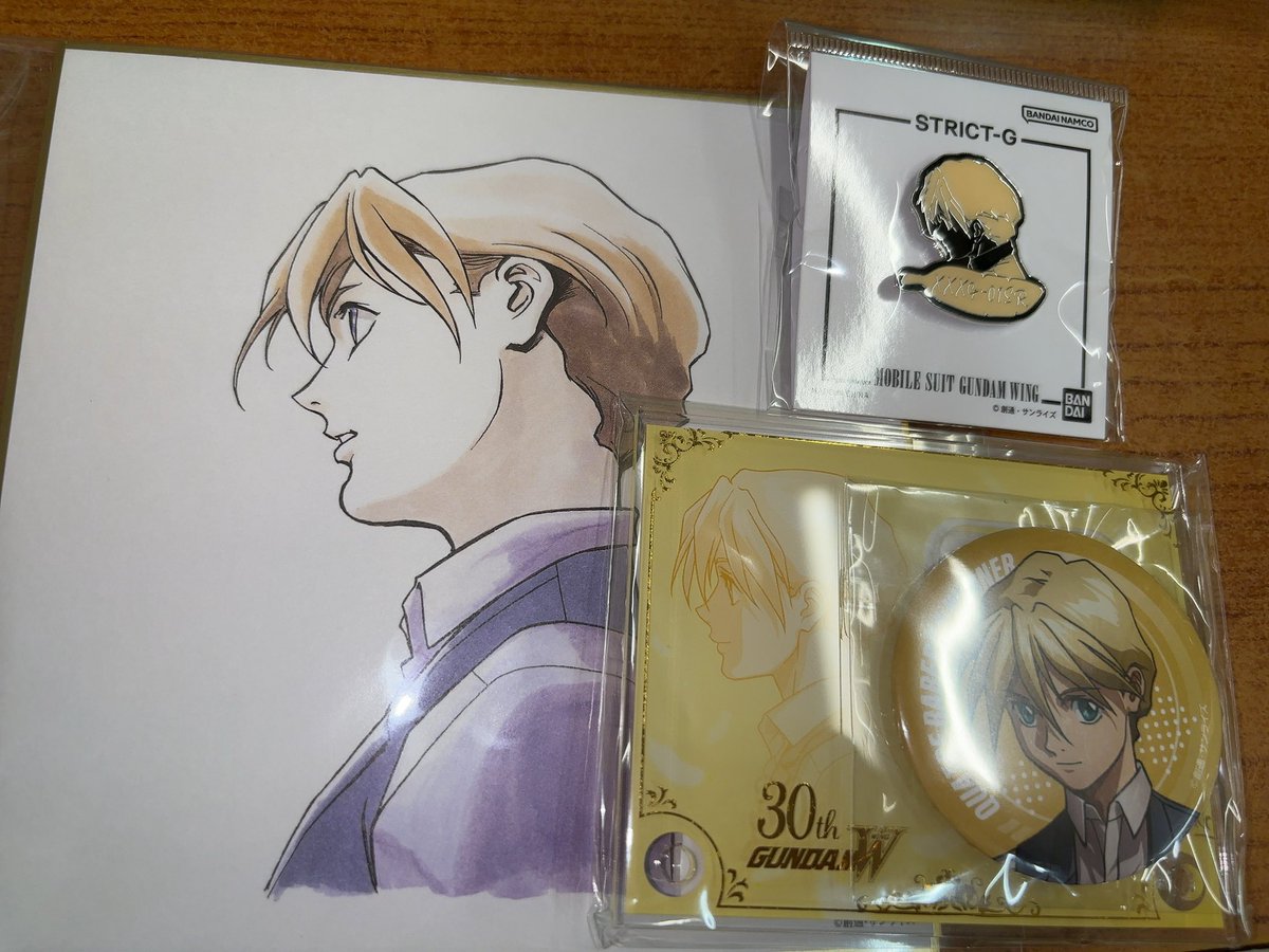 無事買えたカトル様🫶
仕事終わり映画楽しみ☺️☺️☺️
缶バッジアクリルスタンド出来が良すぎる🥺