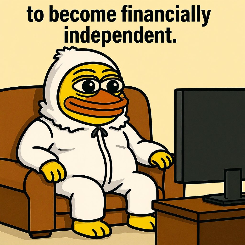 CoinPeepee's tweet photo. Step 1: watch videos on financial freedom 📺
Step 2: still broke but hopeful 😂
Step 3: trust the process 💸
#FinancialFreedom #MemeLife #SideHustle #Investing #CryptoCommunity #PeePeeCoin https://t.co/huNJcuWxRK