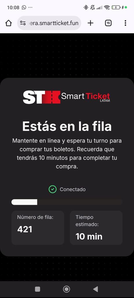 Por si están pensado ir el lunes al estadio