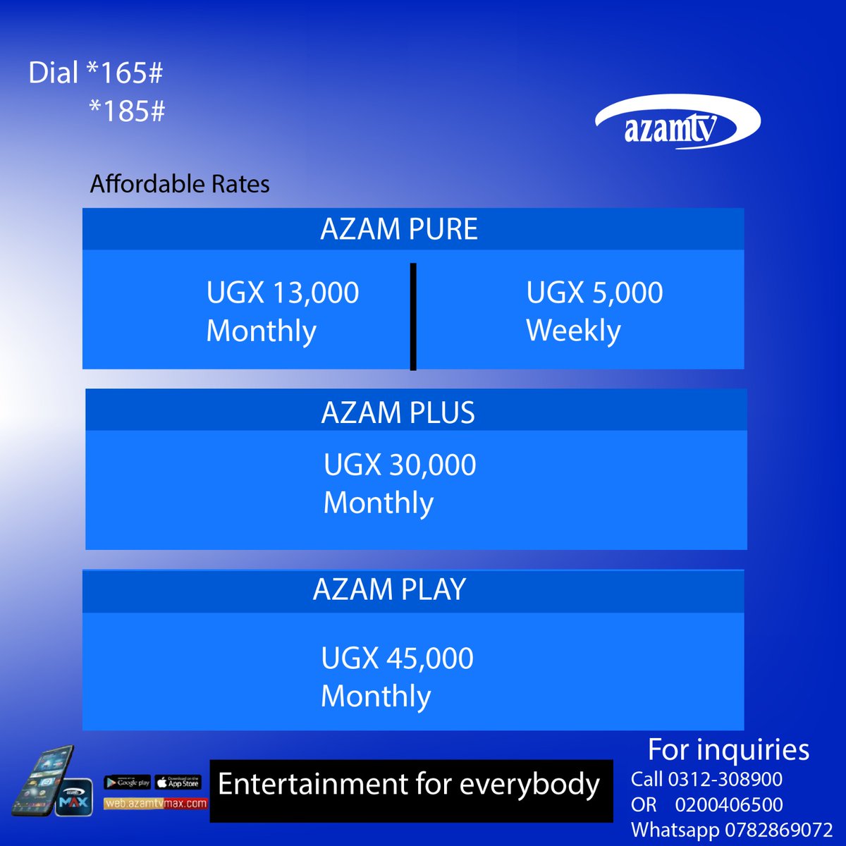 Sandrah_ug's tweet image. "Get non-stop entertainment on #AzamTV for just 5,000 UGX/week! 📺🔥 Subscribe now &amp;amp; enjoy your fave shows! 😊 #FridayVibes
