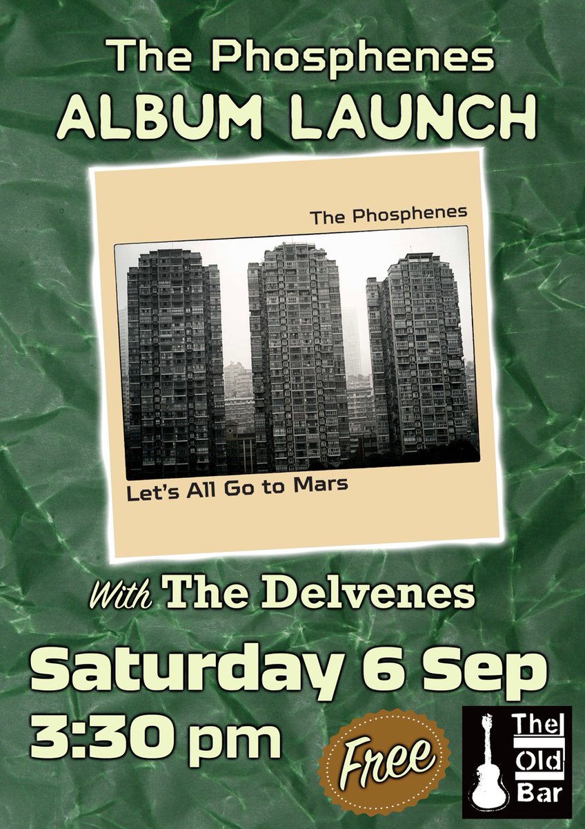 ALBUM RELEASED 🎸 Let's All Go to Mars LIVES! - mailchi.mp/3411ffcbecb3/n…