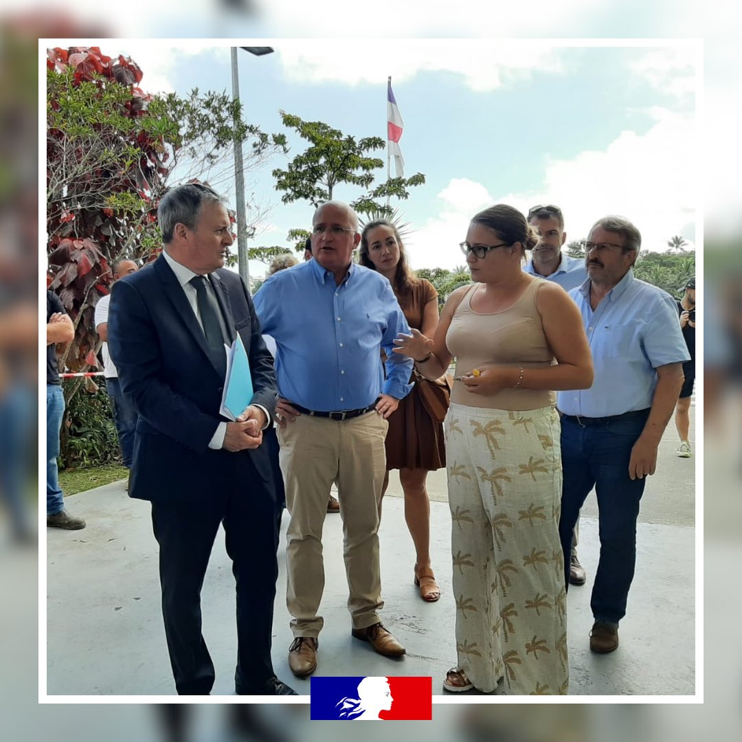 #ÉtatQuiSoutient | Jacques Billant, le haut-commissaire de la République, et Catherine Merckx, la commissaire déléguée de la République pour la province Sud, en visite à Dumbéa.

Deuxième commune la plus peuplée de Nouvelle-Calédonie, Dumbéa a particulièrement été touchée par les