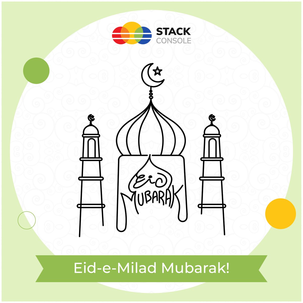 stackconsole's tweet image. ✨ Eid Mubarak from Stack Console ✨
On this blessed occasion of Eid, we wish joy, prosperity, and harmony to all our customers, partners, and team members around the world. 🌙✨
From all of us at Stack Console – Eid Mubarak! 🌟