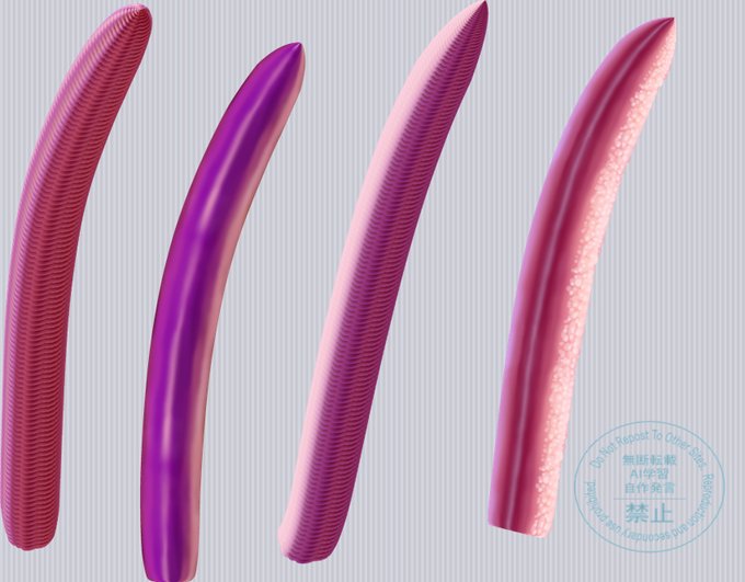 今後間違いなく使うであろうクリスタ用の触手ブラシ作ってみた🐙
内側だけブツブツがある感じの触手が好きなんだけどそういうの作れないものか🤔 