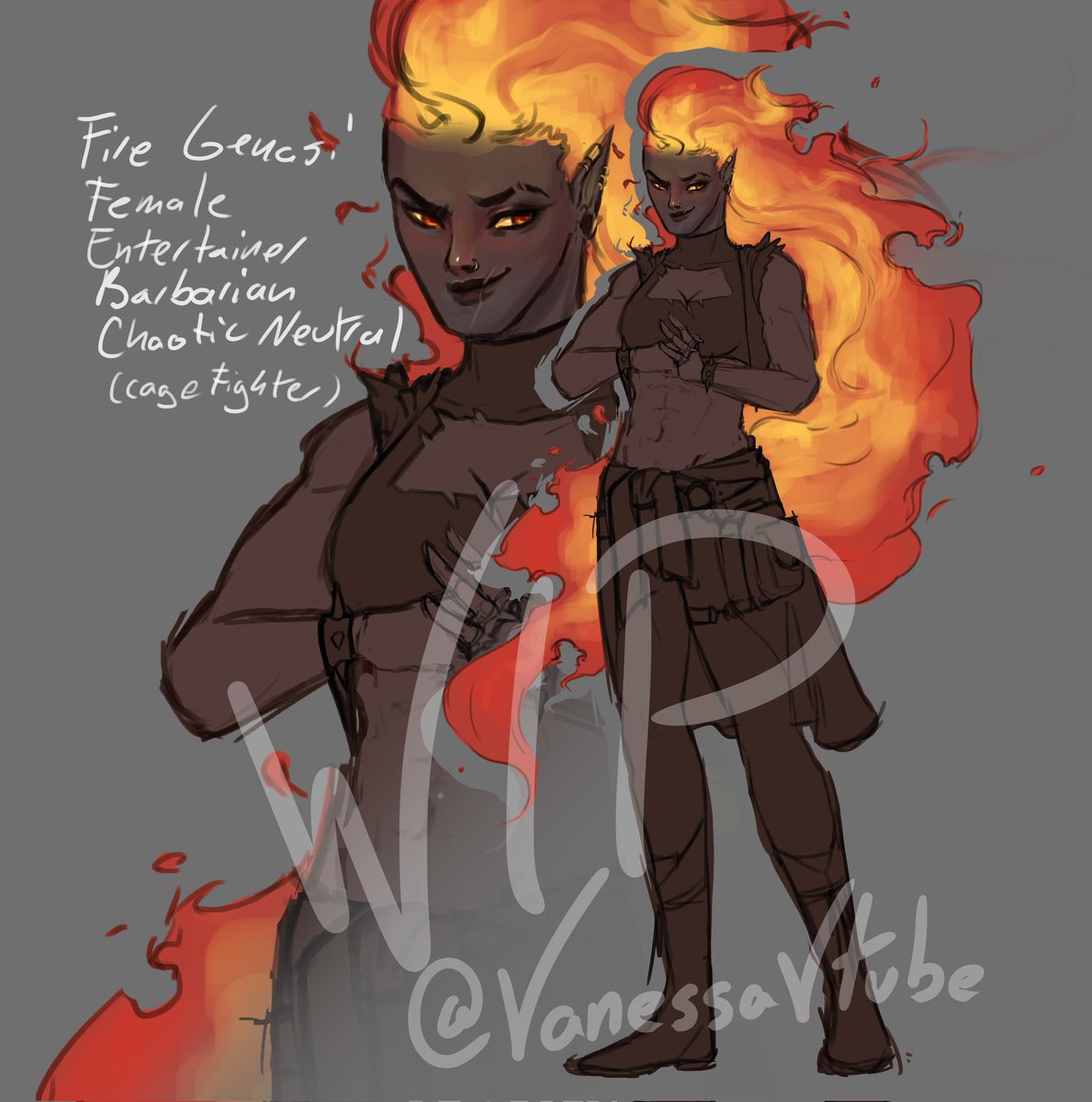 VanessaVtube's tweet photo. Throwback to when I rolled for characters and made designs for them. The idea was to make them dnd characters/npcs/ what not for people to use. With quests and custom character sheets β οΈ
#dnd #dndart #dndpc #dndnpc https://t.co/jhW4N023ve