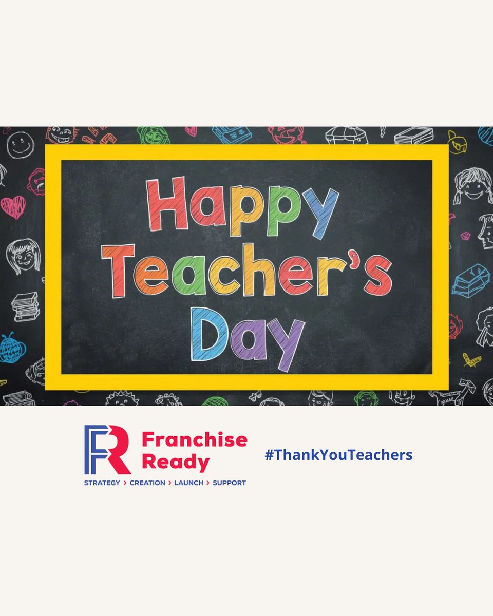 ashbht12's tweet photo. 📚✨ From classrooms to boardrooms, every leader starts with a teacher’s guidance!

🌟 Today, we celebrate the mentors shaping entrepreneurs &amp; franchise success stories.

💼🚀 Happy #TeachersDay2025!

#ThankYouTeachers #FranchiseReady https://t.co/p55RFLihVQ