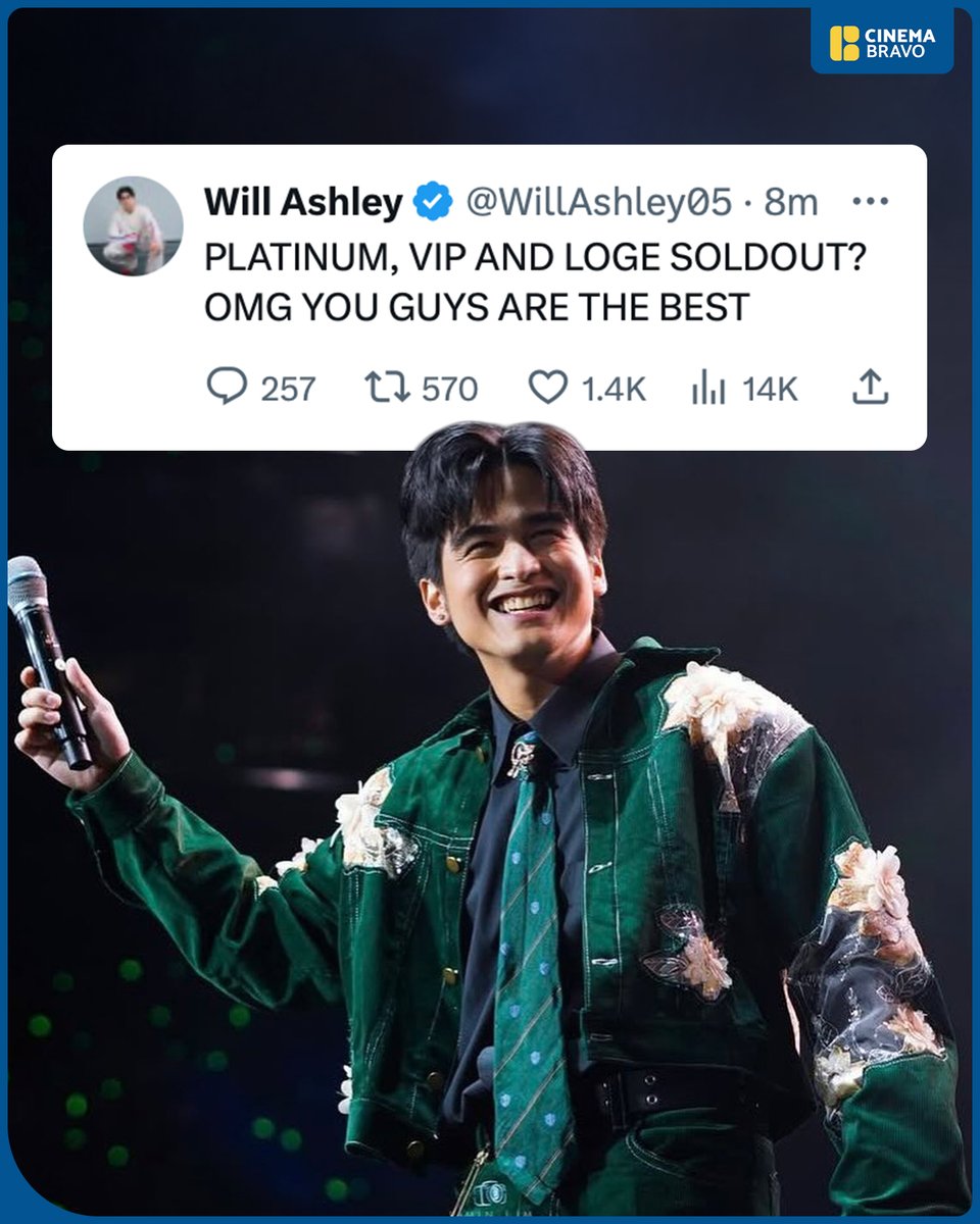 Saglit lang naman! Wala pang 30mins, eh!

SEATED FOR WILL ASHLEY 
#WillAshleyDreamConcert
