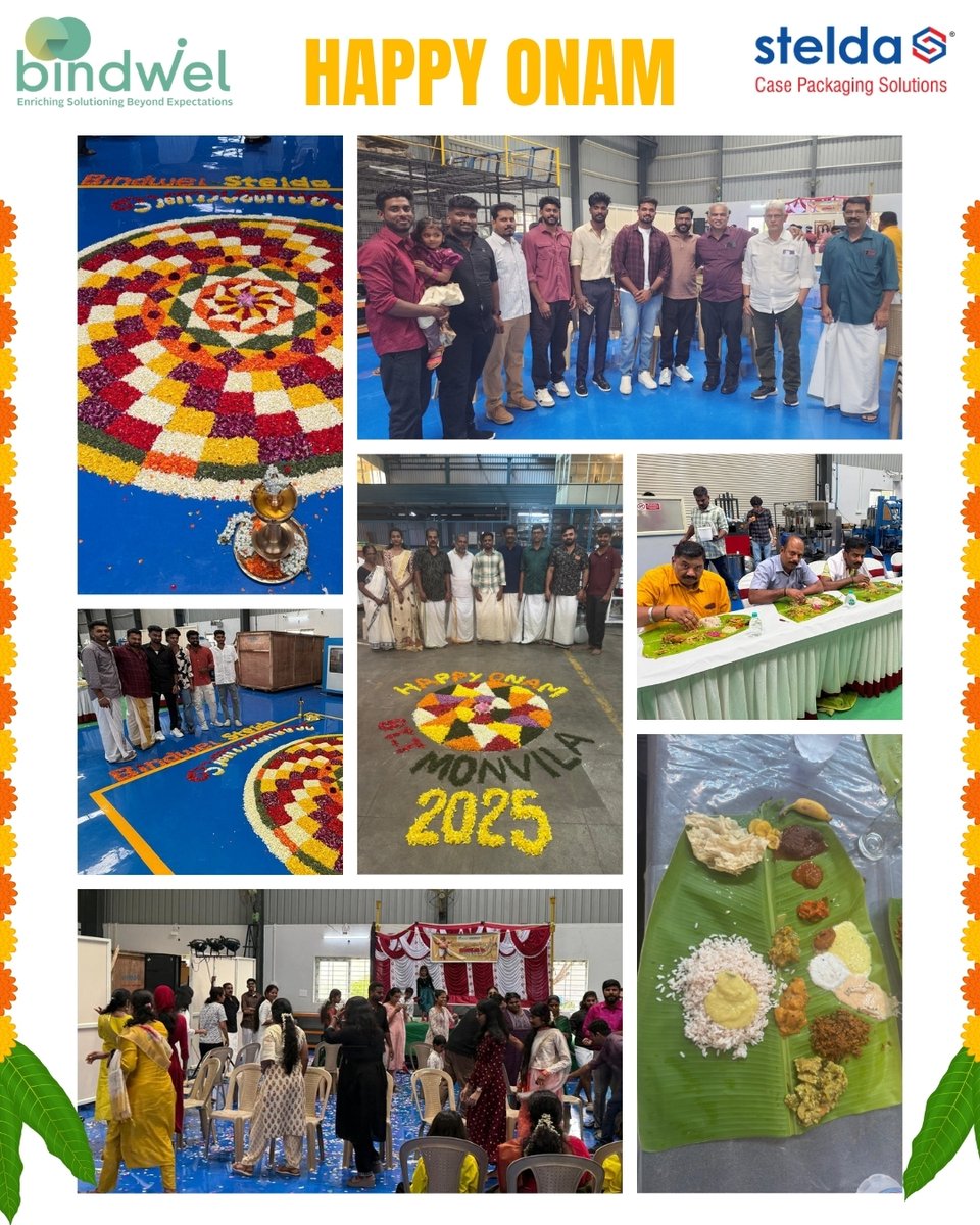 This Onam, our Bengaluru &amp; Trivandrum teams came together as one big family!

🌸 We celebrated the bonds that hold us together, just like in bookbinding.

Wishing everyone a joyous and prosperous Onam from the Bindwel team!

#Onam2025 #BindwelFamily #CompanyCulture