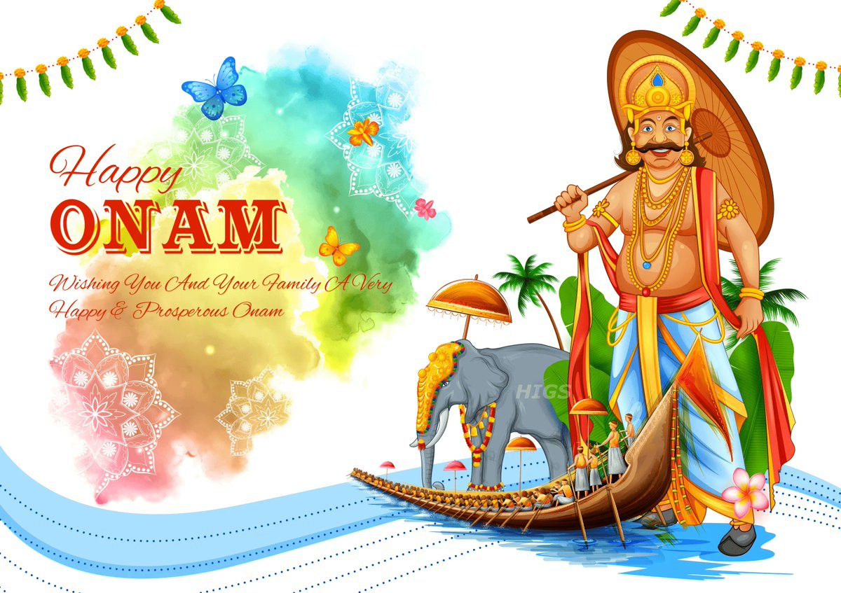 Celebrate this Onam with a heart full of happiness and a home full of love. Wishing you days of abundance and prosperity ahead. 

Happy Onam!
