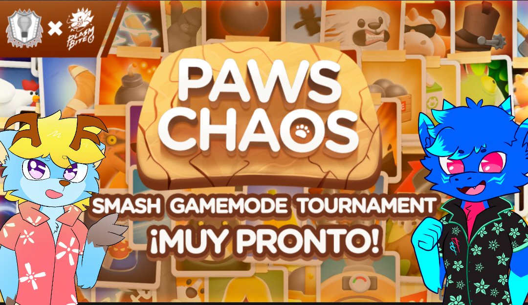 Torneo de Party Animals de la academia.
En colaboración con el dirigente de la academia <a href="/ZCXRe15/">ZCX Cornelio</a> y dirigido por el streamer y artista <a href="/plasmbite/">Plasmbite | VTuber ES 🐉</a> 
EL LUNES SE ABREN INSCRIPCIONES CON PLASMBITE.