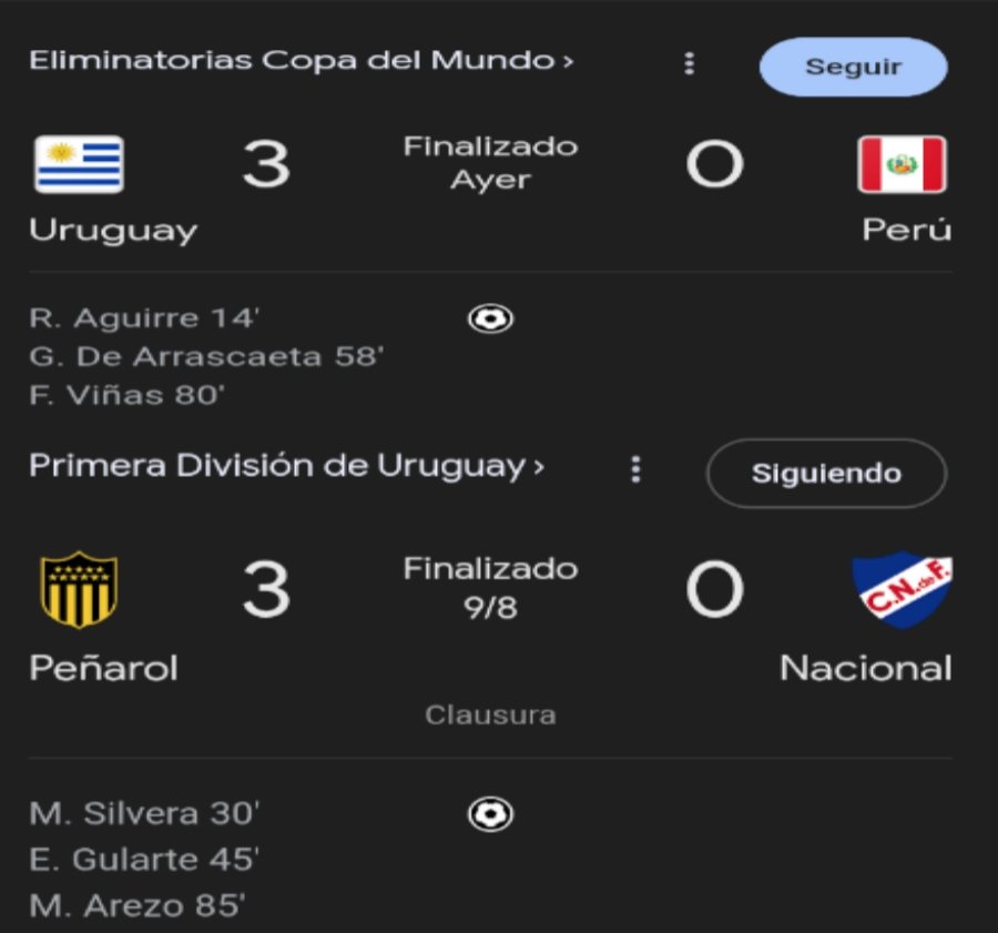 Tranqui Perú. No fueron los únicos.