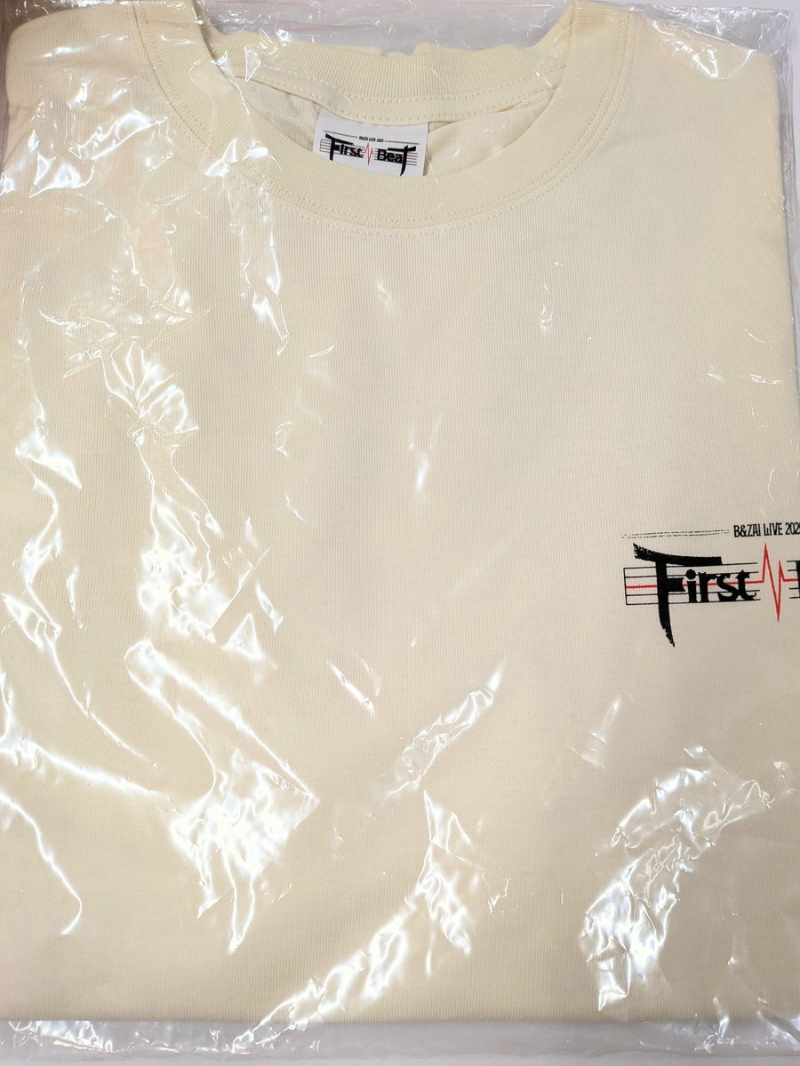 B&ZAI ㊗️「#ANDO」初日です!! ということで「First Beat」Tシャツ