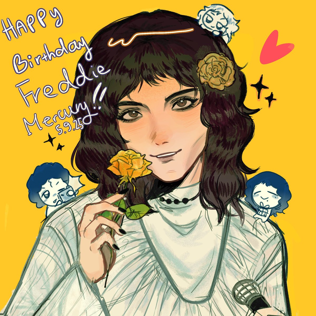 🎉 #HappyBirthdayFreddieMercury