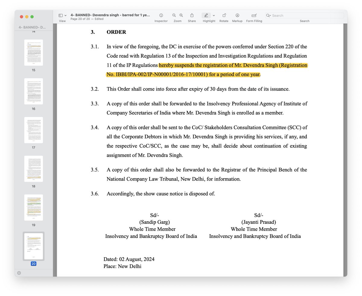 <a href="/narendramodi/">Narendra Modi</a> <a href="/IBBIlive/">Insolvency and Bankruptcy Board of India</a> <a href="/EOWDelhi/">Economic Offences Wing, Delhi</a> <a href="/RBI/">ReserveBankOfIndia</a> <a href="/PIB_India/">PIB India</a> <a href="/PTI_News/">Press Trust of India</a> <a href="/airnewsalerts/">All India Radio News</a> <a href="/SashaMirchi/">Sasha Mirchandani</a> <a href="/935redfm/">93.5 Red FM, Delhi.</a> <a href="/IndiaToday/">IndiaToday</a> <a href="/htTweets/">Hindustan Times</a> <a href="/DainikBhaskar/">Dainik Bhaskar</a> <a href="/JagranNewMedia/">JagranNewMedia</a> <a href="/SadhnaNews24X7/">Sadhna News 24x7</a> <a href="/anilvijminister/">Anil Vij Ambala Cantt Haryana, India</a> <a href="/Rao_InderjitS/">Rao Inderjit Singh</a> <a href="/RaoNarbir/">Rao Narbir Singh</a> <a href="/MLABadshahpur/">Rao Narbir Singh</a> <a href="/sudhirsinglabjp/">Adv Sudhir Singla</a> <a href="/gupta_rekha/">Rekha Gupta</a> <a href="/VipulGoelBJP/">Vipul Goel</a> <a href="/Krishanbedi2024/">Krishan Kumar Bedi</a> <a href="/GauravgGautam/">Gaurav Gautam</a> <a href="/HardeepSPuri/">Hardeep Singh Puri</a> <a href="/IBBIlive/">Insolvency and Bankruptcy Board of India</a> 500 Homebuyers have been waiting for resolution of Sidhartha Buildhome for 4yrs:

1️⃣Ex-RP had helped Promoter's 29A, by applying MSME certificate without informing Homebuyers

2️⃣Ex-RP was punished for 1yr after complaints from CoC

SOS
#शिक्षक_दिवस
#JusticeForSBPLbuyers