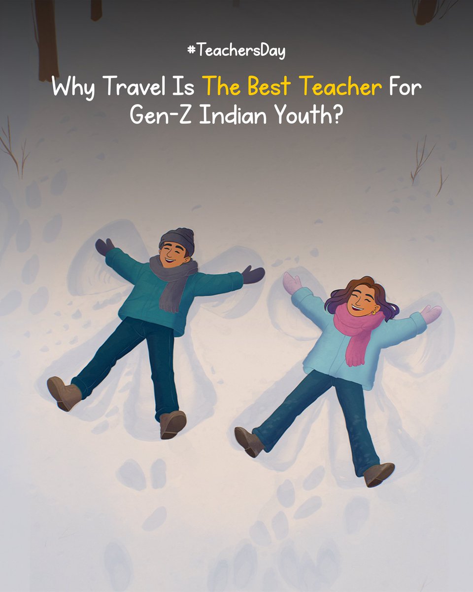 gostopsofficial's tweet image. Travel isn't just a trip, it's your life teacher. From choosing yourself first, to learning beyond classrooms, every adventure makes you braver. 

Pack your bag. Hit the road. Own your story.
Book your memorable stay - gostops.com/stay/destinati…

#GoStops #GoMoreBeMore #TeachersDay