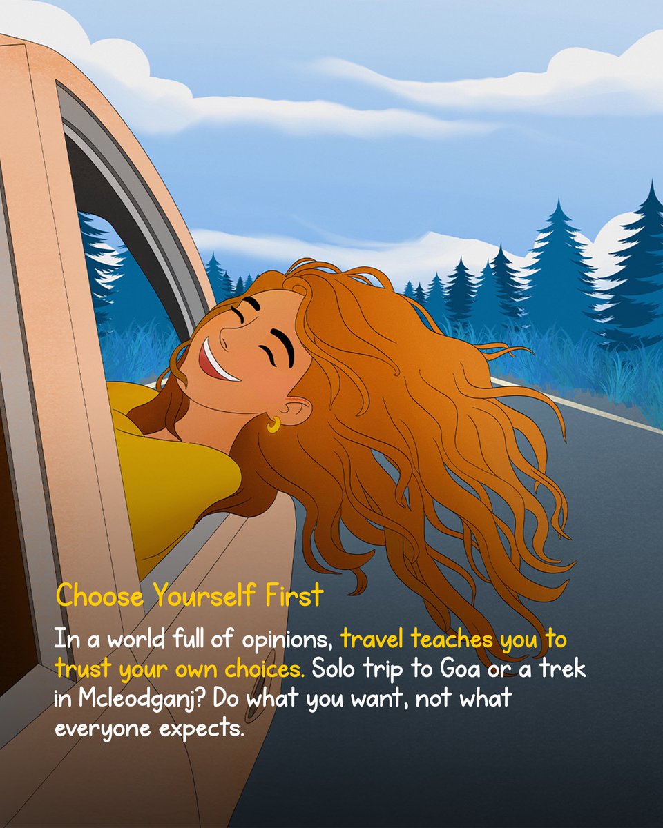 gostopsofficial's tweet image. Travel isn't just a trip, it's your life teacher. From choosing yourself first, to learning beyond classrooms, every adventure makes you braver. 

Pack your bag. Hit the road. Own your story.
Book your memorable stay - gostops.com/stay/destinati…

#GoStops #GoMoreBeMore #TeachersDay