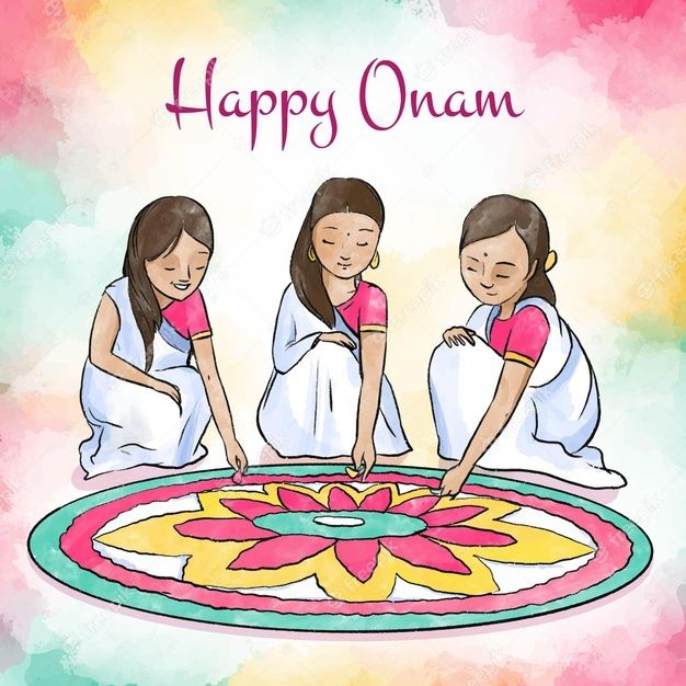 Onam Tyohaar ki Pooré Bharat varsh ko shubhkamnaye 🌾🌴🪷🌺🍀🌻