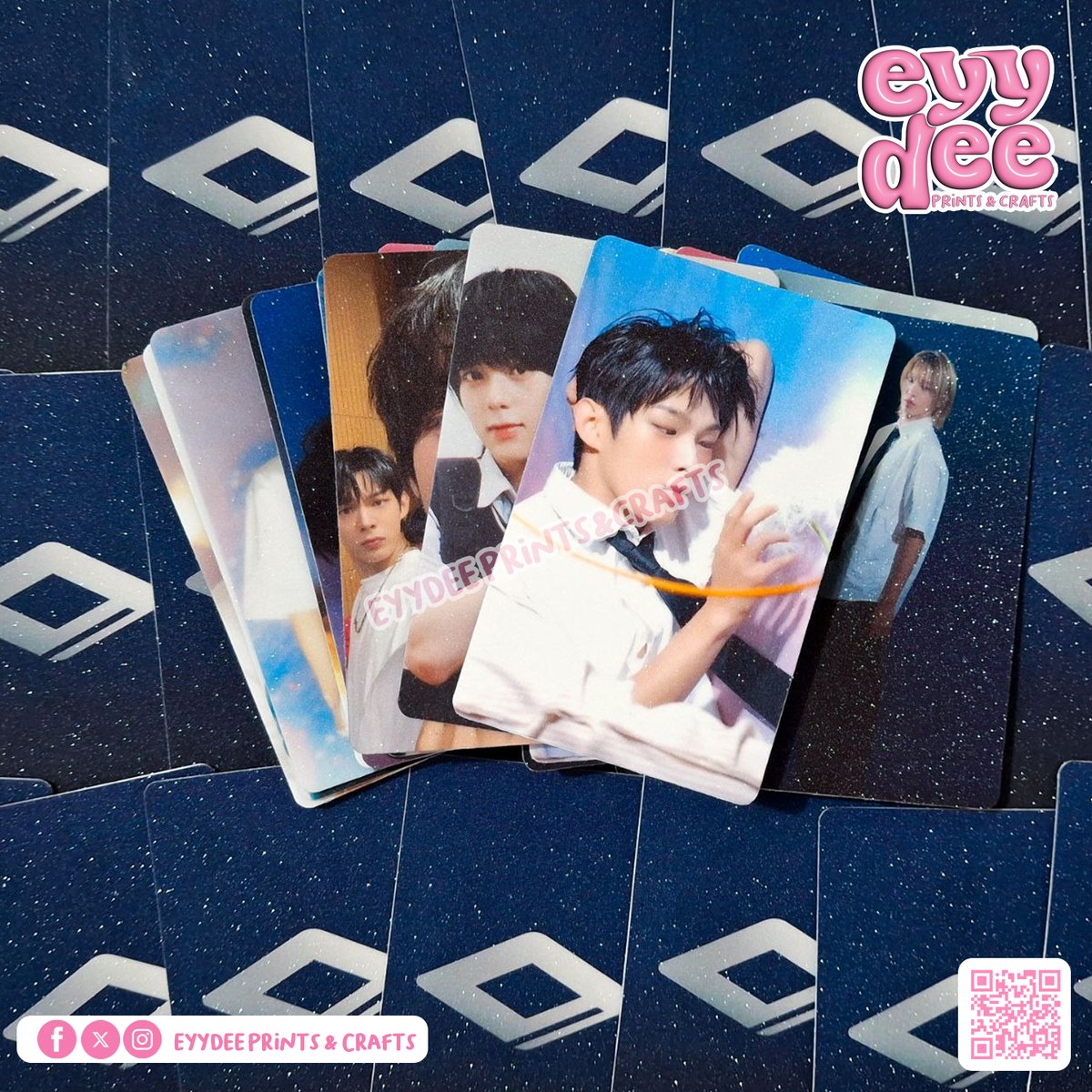 AHOF 💫 premium glitter photocards for <a href="/namie_lcy/">Bomichaaannn</a>. 
Thank you always 🫶

˚ ─ Need one for your next event? Feel free to dm us.

Also available:
- Handbanners
- Photostrips
- Bookmarks
- Button pins
- Cup sleeves
- Posters
- Postcards
- Stickers
- Keychains