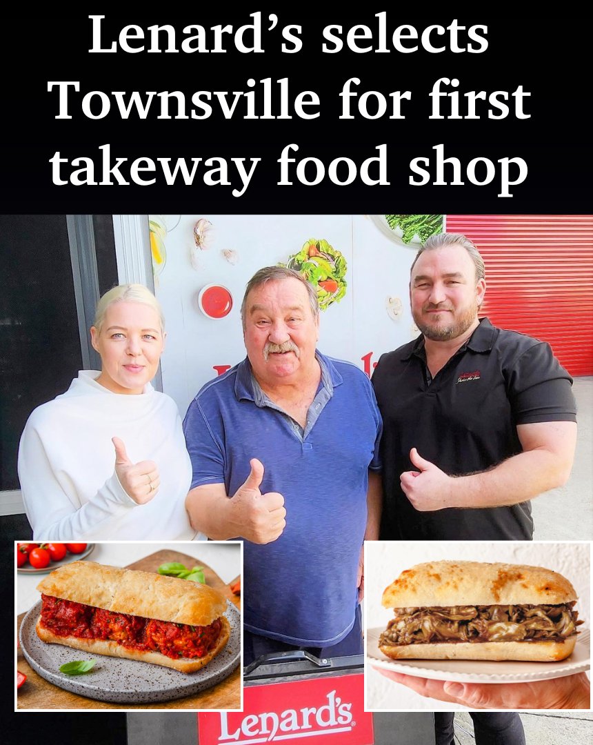 tsv_bulletin's tweet photo. Iconic Australian chicken retailer Lenard's has chosen Townsville to launch its first ready-to-eat concept store, marking a major evolution for the 37-year-old brand. 🌯🍔 See where it opened. ➡️ https://t.co/ceUhsIpYVn https://t.co/fHHp9jTmGD