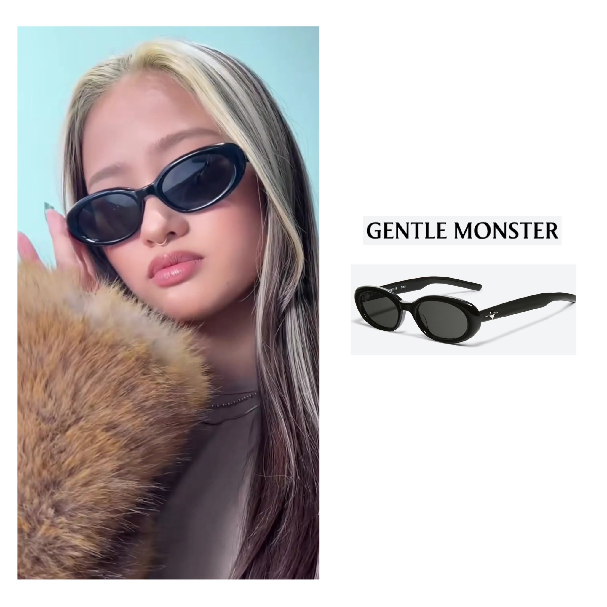 GENTLE MONSTER BY-01 (OR) サングラス　HANA 𝒎𝒂𝒊 on X: 