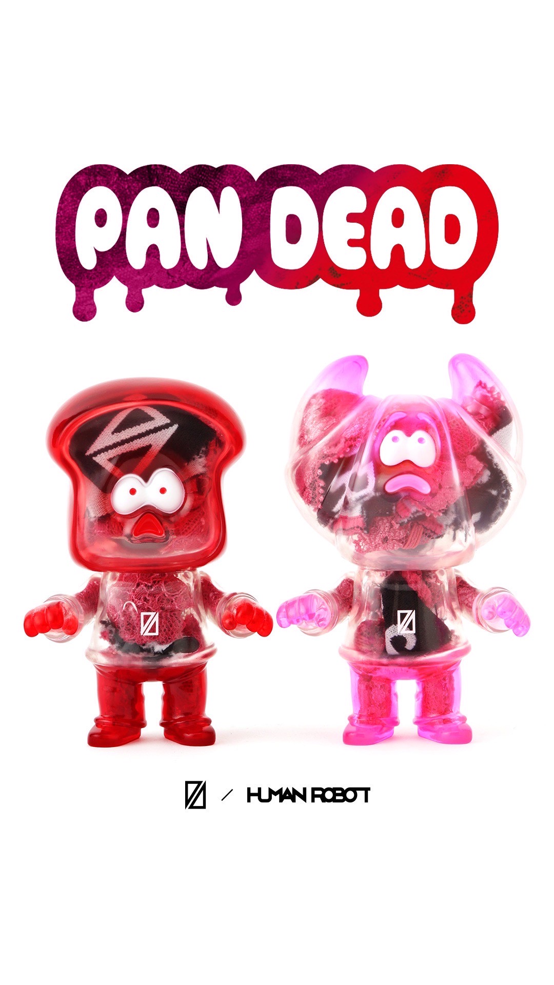 HUMAN ROBOT パンデッド redtriangle 3LFTN apartment | HUMAN ROBOT TOYS 【SOLD OUT】【京都限定