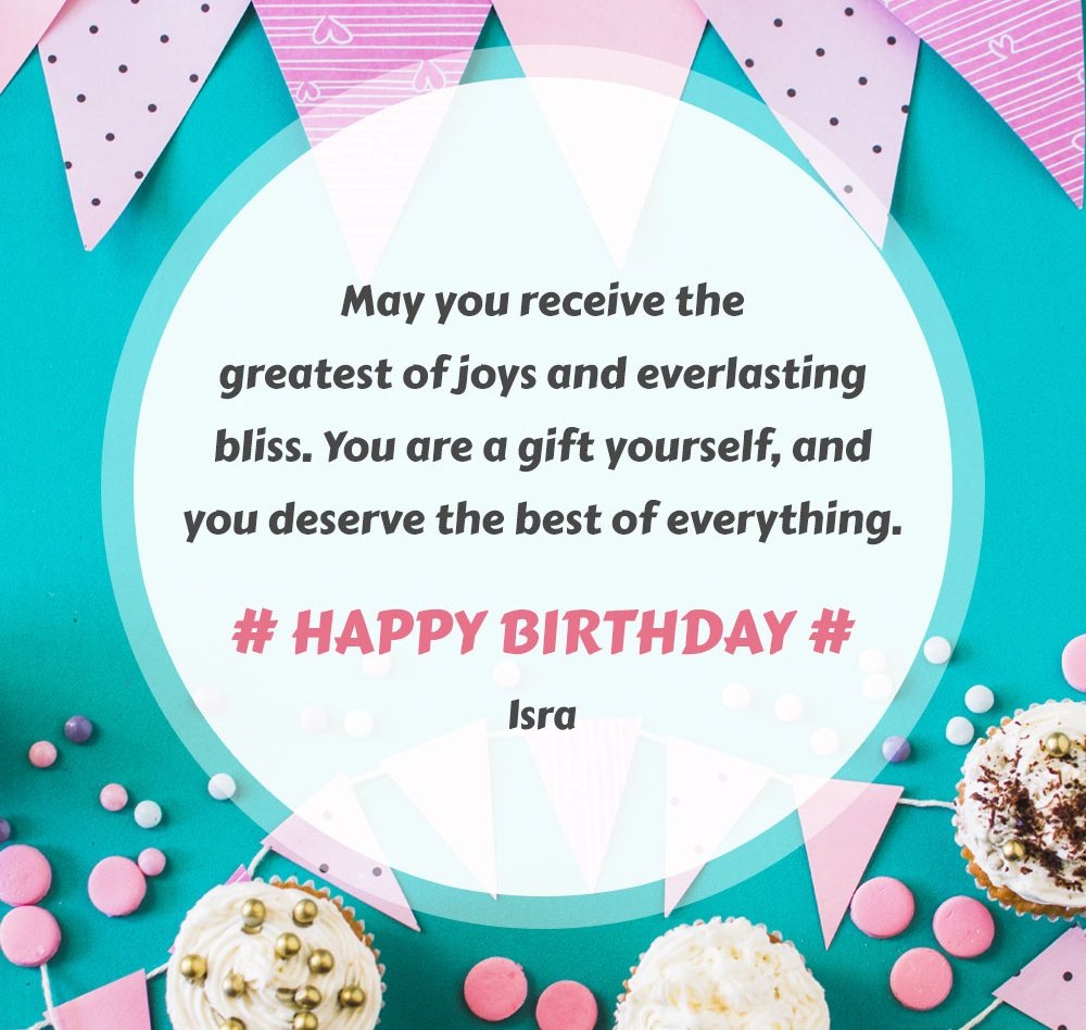 Some bonds go beyond distance and blood, and ours is proof 🤩 May Allah always protect you, guide you, and bless you with a life full of success and serenity Aameen 🤲 Keep guiding and motivating us alwaysss @iamisraa__99 and enjoy your day 🎈🎈❤️