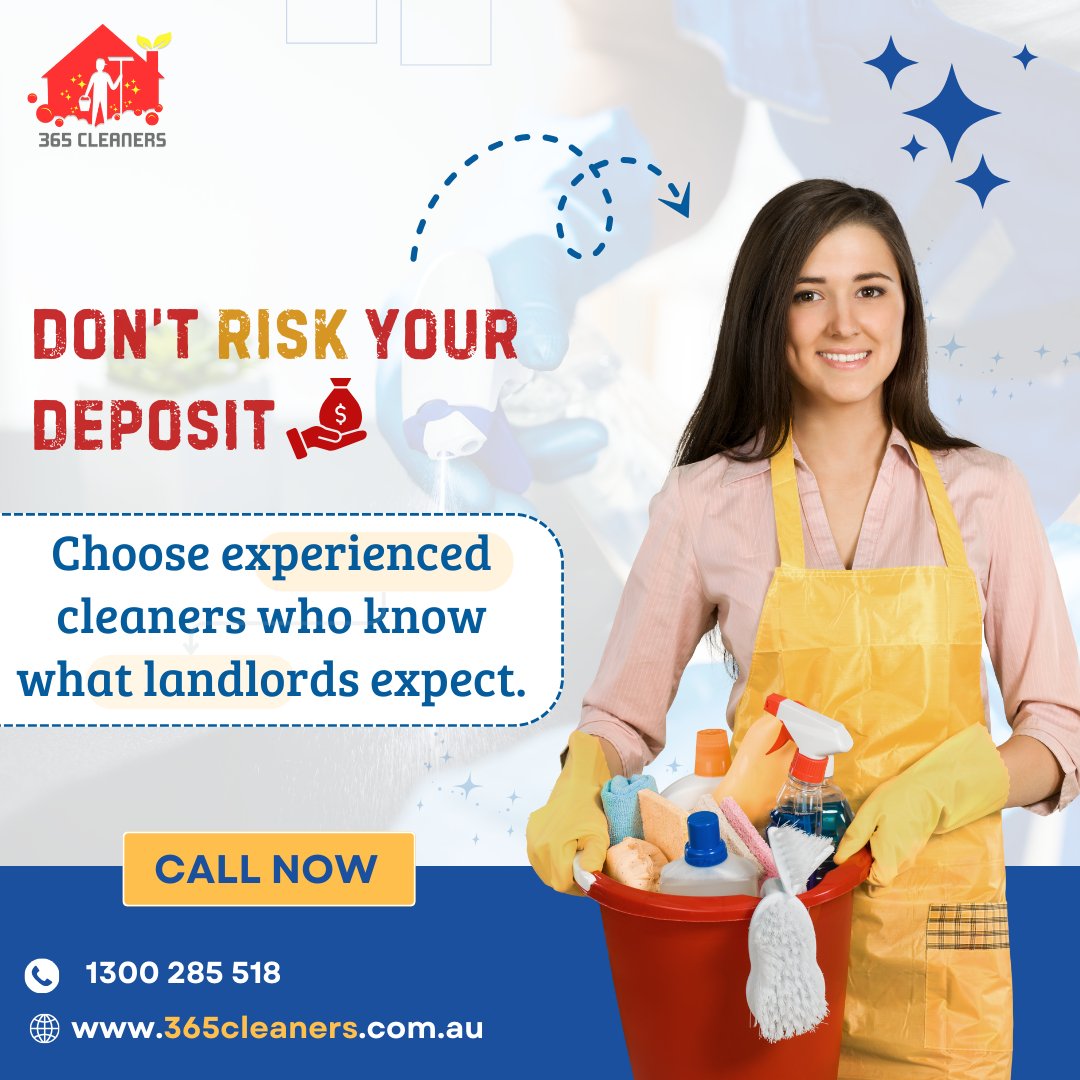 End of lease? Don’t stress. 🧹

365 Cleaners knows what landlords expect, ensuring every detail is spotless so you move out stress-free and worry-free.

📞1300 285 518
🌐 Visit: 365cleaners.com.au/bond-back-clea…

#365Cleaners #EndOfLeaseCleaning #BondBackCleaning #melbourne #australia