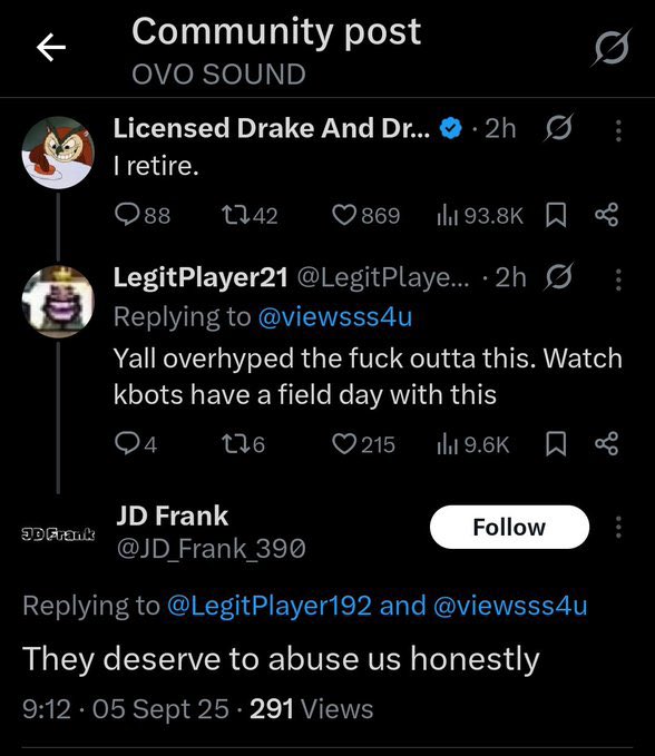 .<a href="/Drake/">Drizzy</a> don’t torture your fan’s like that😭😭🙏🏽