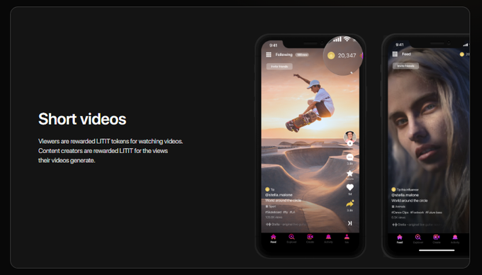 DawnAndersen02's tweet image. 🚀📹Ready to elevate your video content game? With lit.it, you'll not only get rewarded for your content being viewed, but your followers will too! It's a win-win situation. Join now and start earning🔥 #litit #shortvideos #rewardingcontent
