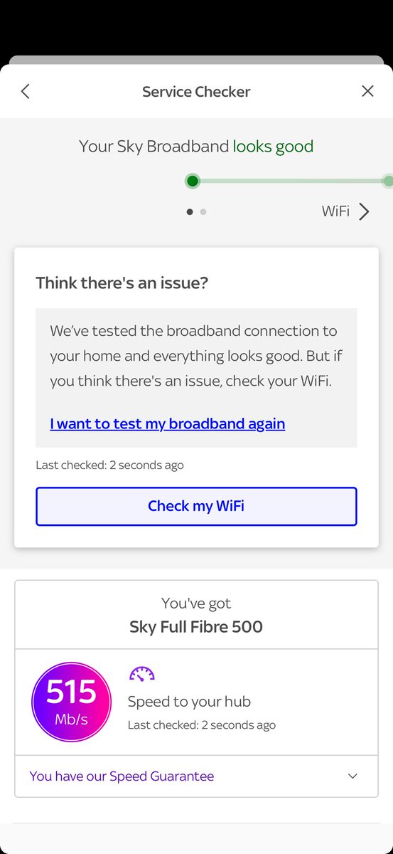 djandybower's tweet photo. @SkyBroadbandd not a good start I’ve only been using you since Monday and we have issues my sky app says it’s all fine but nothing works https://t.co/gAPsayYKRD