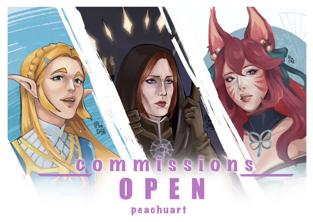 peachuart's tweet photo. Commissions are officially OPEN! ✅

I am on my recovery after surgery so if you want to support me and give me something nice to do you are so welcome! ❤️‍🩹❤️‍🩹❤️‍🩹

Details below ❣️ https://t.co/vdFMcTJZN6