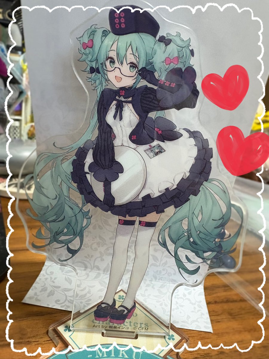 みくのアクスタ引けた❤️
可愛すぎる⭐️